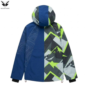 ซิปกันน้ำ คุณภาพสูง สวมใส่สบาย ผลิตตามสั่ง ใช้งานง่าย ทันสมัย ผู้ผลิตที่ดีที่สุด บริการ OEM ODM เสื้อฮู้ดสกี - Product Image 2