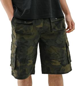 Camisa de Manga Corta para Hombre, de Alta Calidad, Secado Rápido, Cierre con Botones y Cremallera, Múltiples Bolsillos, Ligera, Corte Clásico, Color Personalizado, Estampado de Camuflaje - Product Image 1