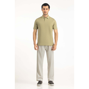 Nouveautés : Polos personnalisés en gros, 100 % coton piqué, manches courtes, anti-plis, pour hommes, avec logo de marque, pour le golf - Product Image 1