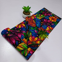 Tissu en coton Ankara authentique imprimé wax africain pour vêtements féminins, marché textile de Sierra Leone, OEM ODM Hitjem Export