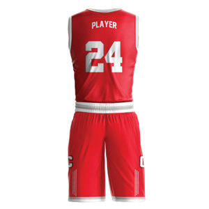 Nouvelle conception, uniforme de basket-ball sur mesure, vêtements de sport en polyester, sublimation, tenue d'équipe, coupe athlétique, uniforme de basket-ball - Product Image 3