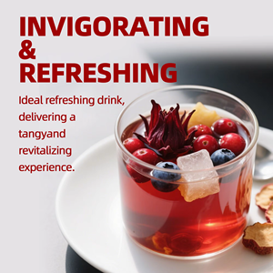 OEM ODM Listo para Enviar Bolsitas de Té de Arándanos Mezcla Natural de Arándanos y Hibisco Apoya la Salud del Tracto Urinario 10 Bolsitas - Product Image 4