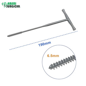 Dispositivo de perforación ósea de 4.5 mm con mango en T, reutilizable, de acero inoxidable, manual, certificado CE, instrumento quirúrgico ortopédico para mascotas - Product Image 3