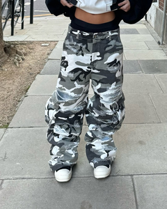 Pantalones Cargo de Camuflaje Desgastado Personalizados para Hombre, Estilo Urbano 2026 - Product Image 4