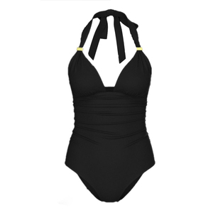 Traje de Baño de Una Pieza para Niñas OEM con Logotipo Frontal, Secado Rápido, Ecológico y Deportivo - Product Image 1