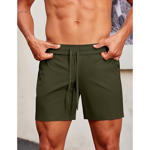 Pantalones Cortos de Gimnasio para Hombre con Agarre Nocturno en la Cintura que Evitan que la Camiseta se Levante, Corte Ajustado, Ideales para Correr y Entrenamiento Físico - Product Image 4