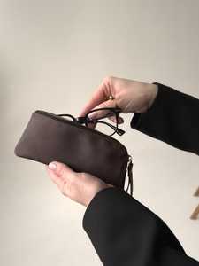 New Genuine Leather <b>Glasses</b> Cover Luxury Eyewear <b>Case</b> Full Grain Leather Sunglasses Pouch Bulk Wholesale Manufacturer LGC-0021 - Product Image 5