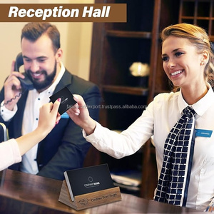 Hotel Business <b>Card</b> Holder Desktop Place Clip Label Stand with Tag for Wedding and Party Decoration - Product Image 5