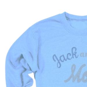 Sweat-shirt bleu à col rond pour femme, pull décontracté à manches longues, style streetwear, vêtements confortables pour tous les jours - Product Image 4