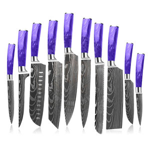 Quality Made In Pakistan Damascus Kitchen <b>Knife</b> <b>Set</b> Factory Manufacture Damascus Kitchen <b>Knife</b> <b>Set</b> - Product Image 1
