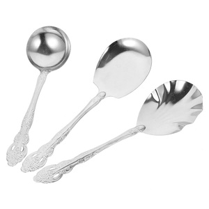 Serveur à riz en métal, accessoire de présentation de qualité pour la restauration, conçu pour améliorer le service des repas à la maison et leur esthétique - Product Image 5