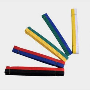 Cinturón de Jiu Jitsu Brasileño de Algodón de Alta Calidad, Multicolor, Ligero, Transpirable, Personalizable, para Entrenamiento de Artes Marciales, Pakistán - Product Image 6