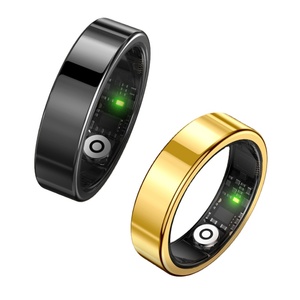 Anillo Inteligente de Acero Inoxidable, Monitor de Salud, Sueño, Frecuencia Cardíaca, SpO2, Control por Aplicación, Resistente al Agua IP68, Anillo de Fitness - Product Image 1