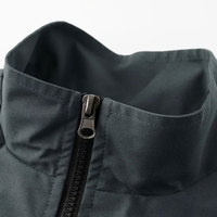 Survêtement d'hiver écologique et respirant pour homme, coupe-vent réversible avec capuche et cordon de serrage, personnalisable, vente en gros