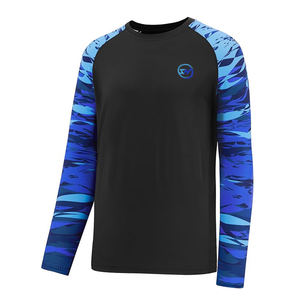 Camisetas de Pesca Personalizadas de Manga Larga con Protección Solar UPF 50+, Camiseta de Pesca Sublimada para Hombre, Transpirable y de Secado Rápido, Tops de Entrenamiento - Product Image 2