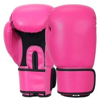 Gants de boxe professionnels en cuir 14oz de haute qualité, anti-humidité, à lacets, personnalisables et colorés, vente en gros