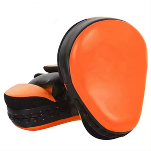 Almohadillas de Boxeo de Cuero Personalizadas de Alta Calidad con Absorción de Humedad para Muay Thai y Kickboxing - Product Image 5