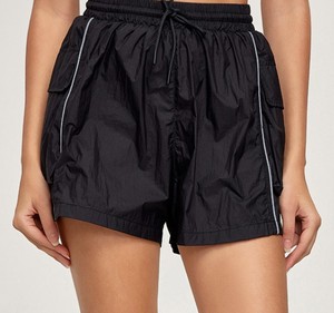 Shorts Deportivos de Verano para Mujer, Estilo Vintage, 100% Algodón, con Bolsillos, Transpirables, para Yoga y Fitness - Product Image 4