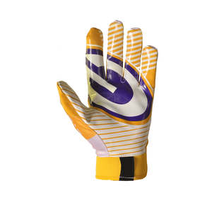 Gants de football américain Sialkot en néoprène respirant et léger, en cuir synthétique, à doigts entiers, pour une utilisation en extérieur en hiver - Product Image 6