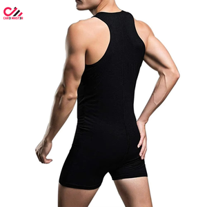 Pakistan Made Martial Arts Wear Spandex/Nylon Stretch Slim Fit Lightweight Breathable Durable Wrestling <b>Singlet</b> <b>Men</b> New Arrival - Product Image 2