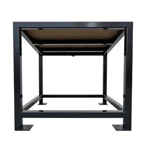 Table d'assemblage industrielle robuste de qualité supérieure avec surface de travail spacieuse, plaques d'ancrage intégrées, barre lumineuse pliable, capacité de 500 kg - Product Image 1