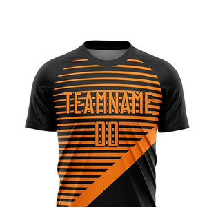 Maillot de football à col rond, nouvelle collection, en tissu extensible - Product Image 4