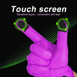 Nuevos Guantes de Motocicleta de Piel Sintética PU de Alta Calidad al por Mayor, Personalizados, Casuales, Deportivos, Impermeables y Transpirables - Product Image 5