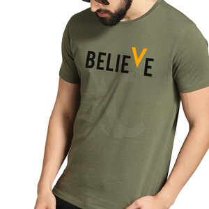 Camiseta de Serigrafía de Alta Calidad, Algodón Premium, Ropa Casual Urbana, Proveedor Directo de Fábrica al por Mayor - Product Image 3
