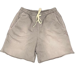Pantalones Deportivos Personalizados para Hombre, Transpirables, con Cordón, Lavado Ácido, Bordes Crudos, Estilo Vintage, de Felpa Francesa, Algodón - Product Image 1