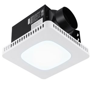 Ventilatore da Bagno ad Alta Efficienza 80 CFM con Motore in Rame a Bassa Rumorosità (1.5 Sone), Risparmio Energetico, Personalizzabile OEM - Product Image 1