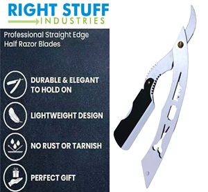 High Quality Professional Barber Straight <b>Razor</b> Retro Folding Stainless Steel Hair Cutting <b>Razor</b> - Product Image 2