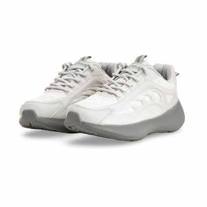 รองเท้าผ้าใบลำลองสไตล์บาสเกตบอลสีเทา AT7349 - Product Image 3