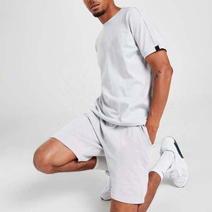 Fashion Style Men's High Quality Men's Short Sleeve Summer Wear Short <b>Sets</b> For Men's Wholesale Cheap Price Men's <b>Twin</b> <b>Sets</b> - Product Image 2