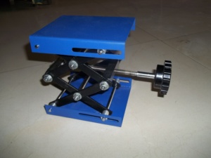 Plateforme élévatrice à ciseaux en acier inoxydable pour laboratoire, avec hauteur réglable, pour équipement de laboratoire de chimie - Product Image 4