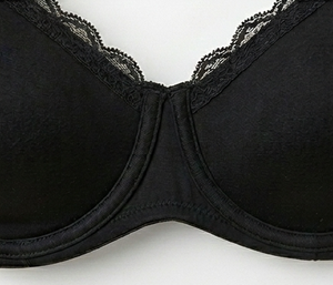 <span class=keywords><strong>Reggiseno</strong></span> nero da donna <span class=keywords><strong>senza</strong></span> imbottitura – Supporto morbido e confortevole per tutti i giorni, design <span class=keywords><strong>senza</strong></span> ferretti, tessuto traspirante, spalline regolabili - Product Image 6