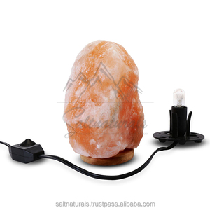 Lampe décorative en sel de l'Himalaya pour chambre à coucher, lampe en sel à lumière chaude, lampe en sel à lumière apaisante - Product Image 2