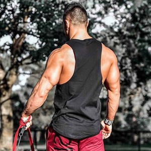 Summer tank tops custom casual wear gym training regular fit sleeveless <b>t</b> <b>shirts</b> - Product Image 6