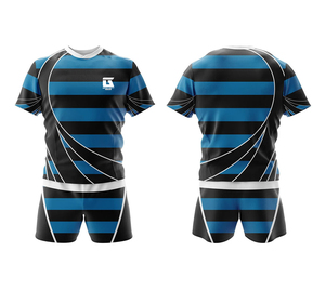 Ensemble de sport léger et respirant pour le rugby, tenue d'entraînement athlétique pour hommes, uniforme de rugby - Product Image 1