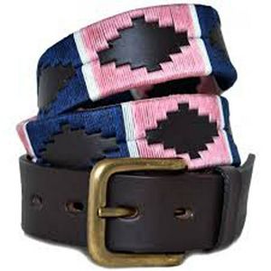 Ceinture de polo classique pour homme, faite à la main, en cuir véritable, brodée, personnalisable, vente en gros, ODM/OEM - Product Image 3