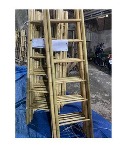 Premium Natural Bamboo Leaning <b>Ladder</b> Home Storage Rack for Towels Clothes Blankets and Decorative Home Use - Product Image 1