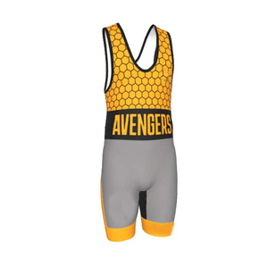 Top Quality Men Sublimated Wrestling Singlets Fitness Women Wrestling Singlets Bodysuit Tights OEM Service <b>Light</b> Weight - Product Image 6