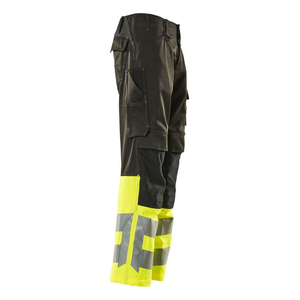 Pantalon de travail haute visibilité multi-poches pour homme, vêtements de sécurité réfléchissants, pantalon de travail haute visibilité - Product Image 2
