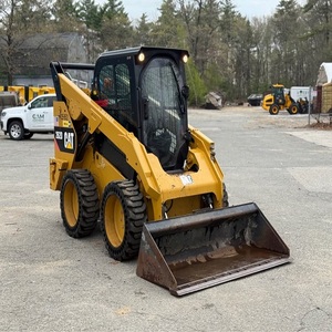Cargadora de Ruedas Caterpillar 262D3, con Motor Diésel, Amarilla, Equipo de Construcción de Uso Pesado - Product Image 1