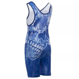 Dropshipping Free Mock up Oem Plus Size 5Xl Printing Wrestling Uniform Tights Clothes Wrestling <b>Singlet</b> <b>for</b> <b>Men</b> - Product Image 5