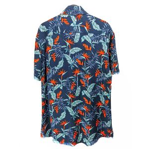 Chemise hawaïenne vintage en rayonne à manches courtes pour homme, style américain - Product Image 2