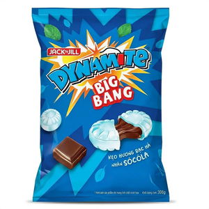 Dinamita Big Bang, Chocolate con Relleno de Menta, 308g, Bocadillo de Chocolate Crujiente, Precio Competitivo, Venta al Por Mayor, Exportación - Product Image 1