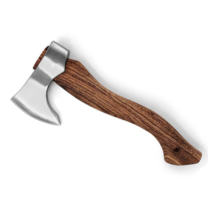 High Quality Steel Head Hand <b>Axe</b> With Natural Wooden <b>Handle</b> For Outdoor Camping Hiking Bushcraft Gardening Wood Cutting - Product Image 6