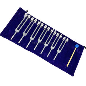 ชุดส้อมเสียงอะลูมิเนียม 7 จักระ ระดับมืออาชีพ คลาส 1 สำหรับการบำบัดด้วยเสียงและการใช้งานทางการแพทย์ ได้รับการรับรองมาตรฐาน CE ขายส่ง OEM ODM - Product Image 4