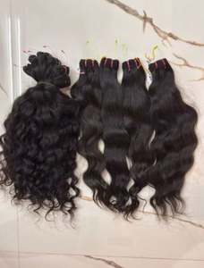 Extensiones de Cabello Indio Virgen de Doble Trama Premium, Volumen Completo, Rizado Natural, Directo de Exportador de la India al Mejor Precio - Product Image 2