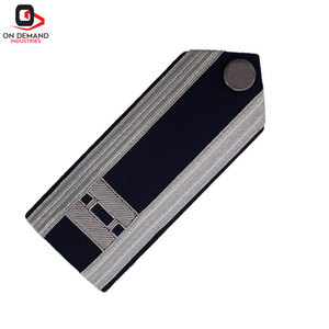 Insignes de grade uniformes professionnels brodés en tissu, conception personnalisée, qualité supérieure, fabricant d'usine, vente en gros - Product Image 5